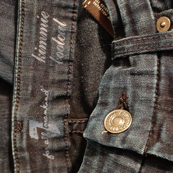 7 for All Mankind Kimmie High Rise Bootcut Jeans  Size 27 - Picture 4 of 12